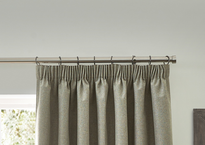 Dawn (Blackout) Pencil Pleat, Natural - Ready Made Curtains - Image 9